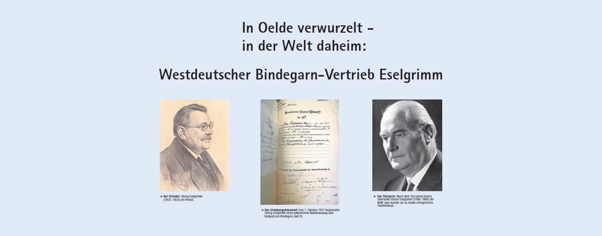 100 Jahre WBV - Die Geschichte des Unternehmens