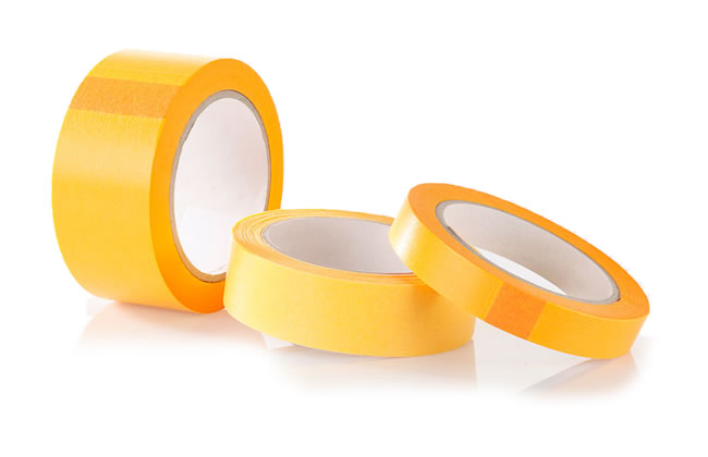 Paper masking tapes → For painters & varnishers