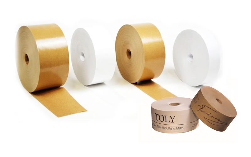 Gummed paper tape