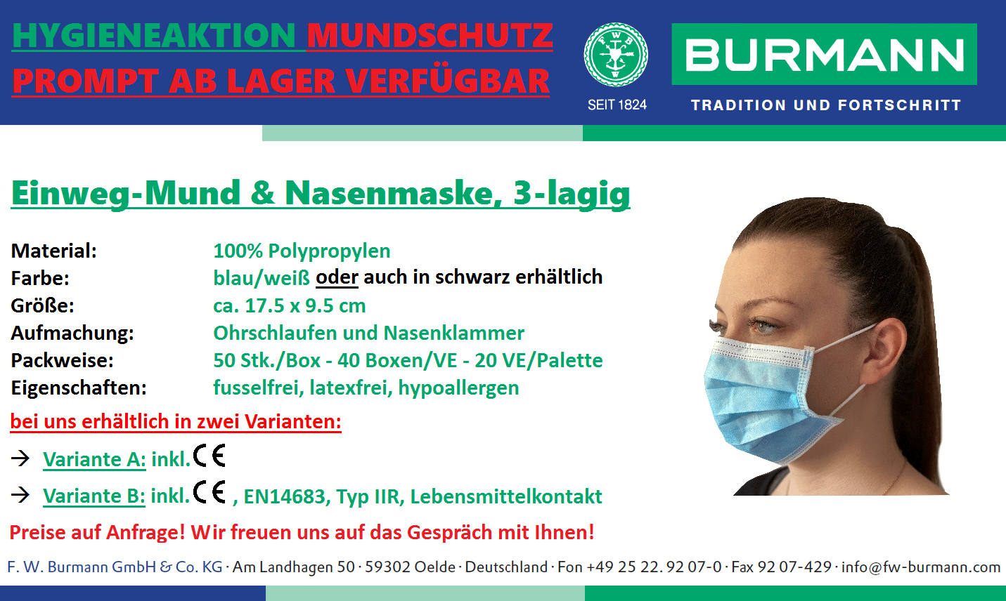 FWB-Footer Aktion Mundschutz 426 ohne Preise