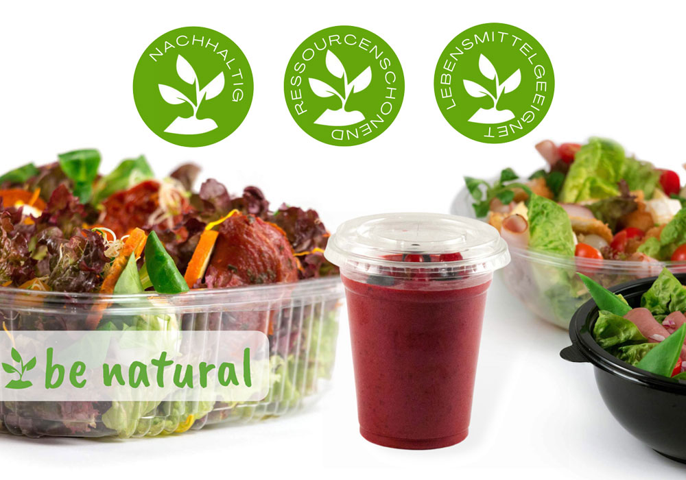 salatschalen-foodboxen rPET Salatschalen und Foodboxen