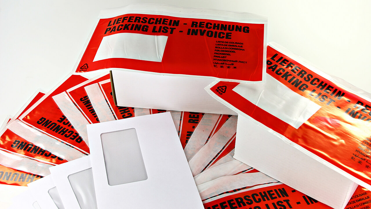 Begleitpapiertaschen